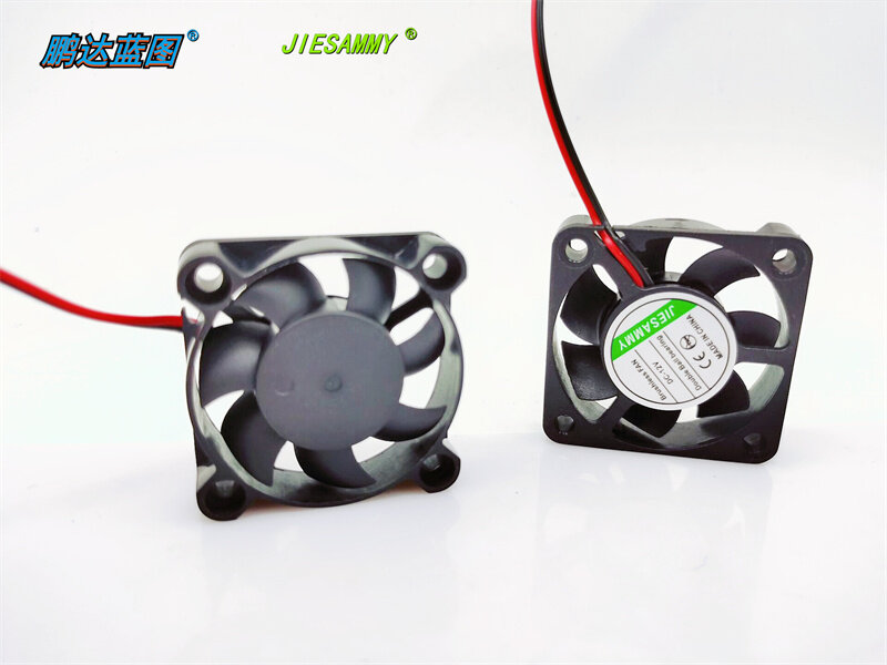 JIESMMY-Versão de alta velocidade Duplo Ball Bearing Fan, Brand New, 12V, 24V, 12V, 5V, 4cm, 40x40x10mm Fan, 4010