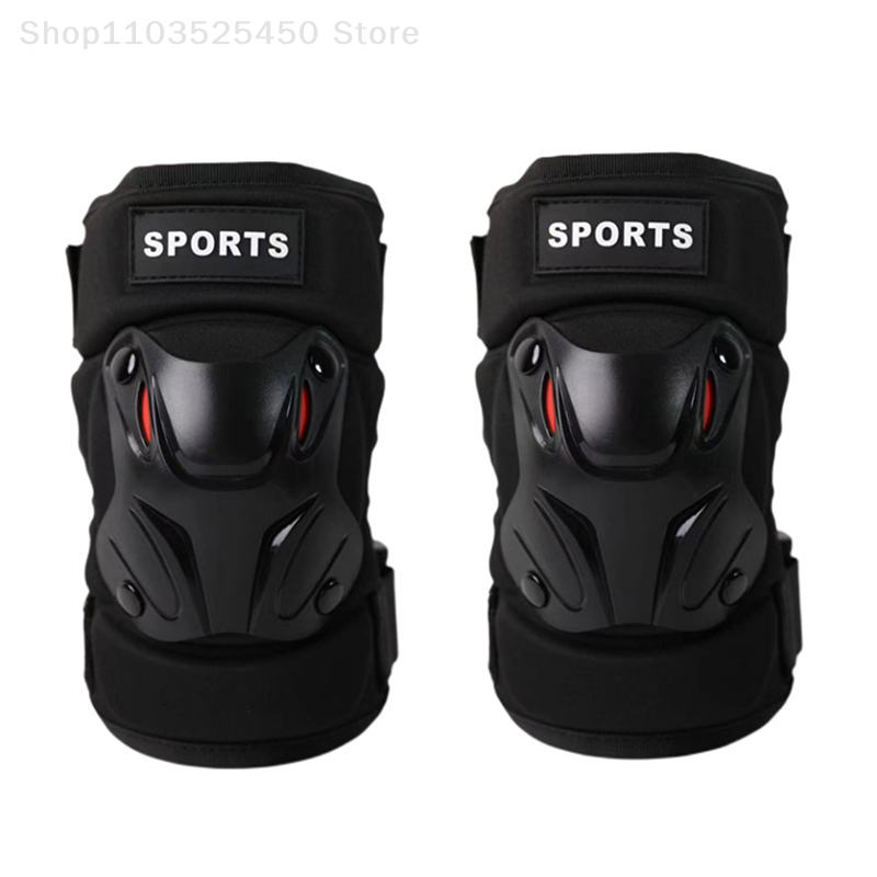 Motorcycle Men Protection Kneepad Guard Protective Anti-fall Off Road Breathable Protector Gear Windproof Racing Knee Pad Set