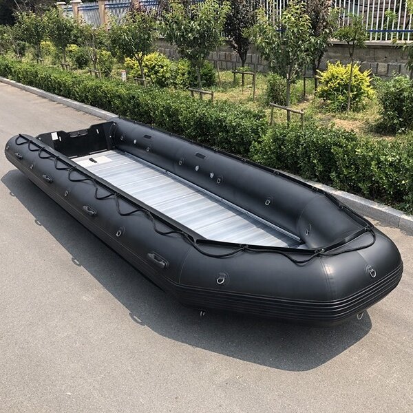 Liya 3m-7m perahu karet perahu lipat aluminium perahu layar