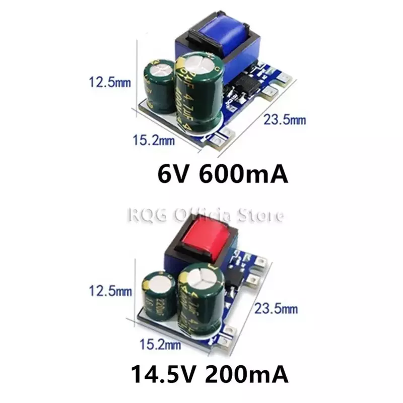 AC-DC-convertidor reductor de precisión de 5V, 700mA, 12V, 450mA, 9V, 500mA, 3,5 W, CA 220V a 5V CC, módulo de fuente de alimentación de transformador reductor