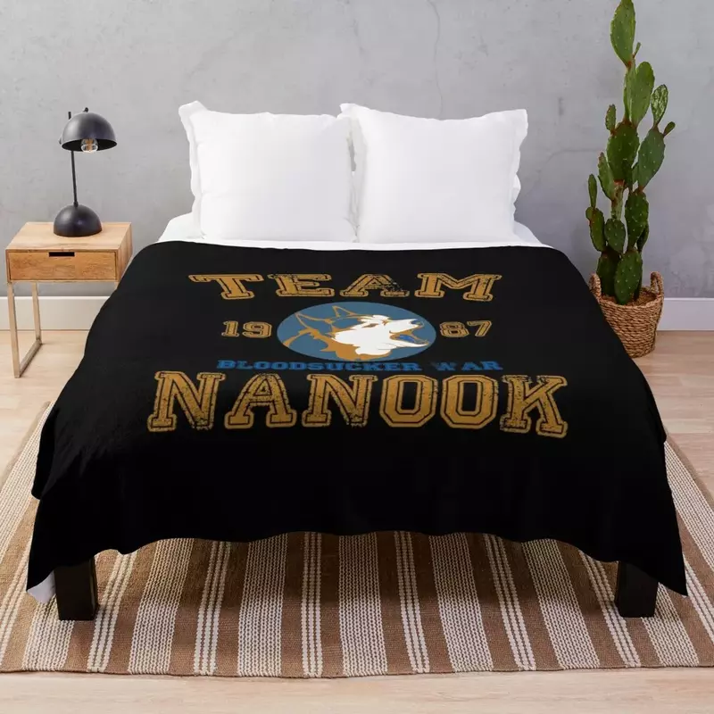 Team Nanook-Manta esponjosa ponderada para fanáticos, regalos para el día de Navidad, mantas decorativas para sofá