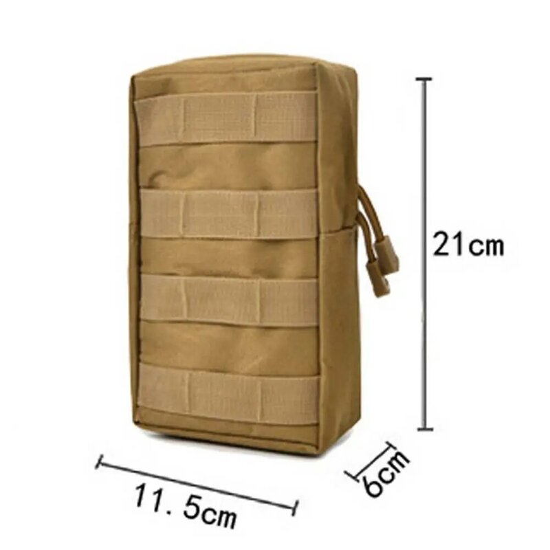 Bag Camping Wallet Travel Zipper Waist Bag Utility Pouch EDC Pouch Waist Pack Zipper Waist Bag Molle Bag Belt Comouflage Pouch