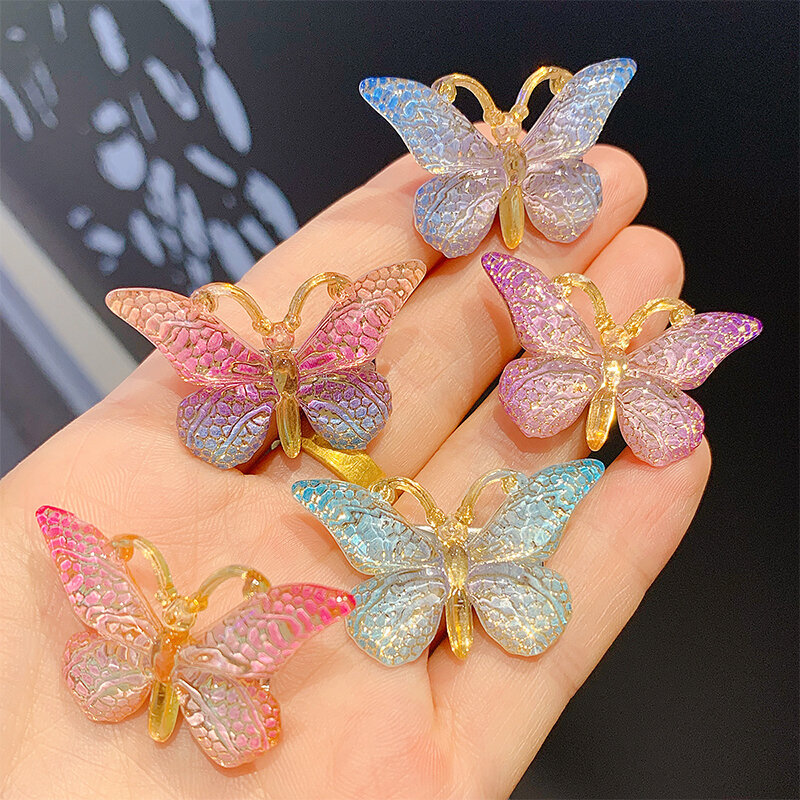 5Pcs/set Butterfly Clip Hair Baby Clip Hair Accessories Cute Clips For Girls