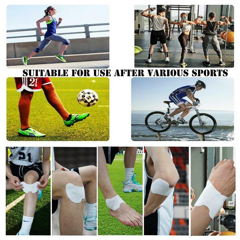 Podkładki chłodzące dyskomfort wielofunkcyjne żelowe plastry chłodzące do wygodna skóra artykułów sportowych do kolan kostki ramię