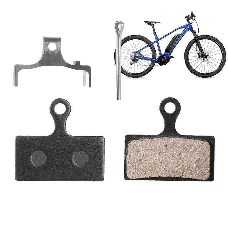 Pastillas de freno de disco de resina para bicicleta, pastillas de freno de disco de bicicleta resistentes a roturas y estables con potencia forjada para bicicleta de carretera MTB
