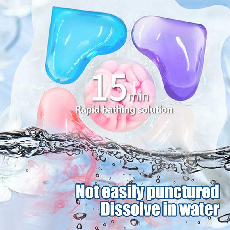 1 pz detersivo cinque in uno fragranza duratura palline per bucato profumo di perline di condensa detergente per bucato Multi-effetto antiacaro