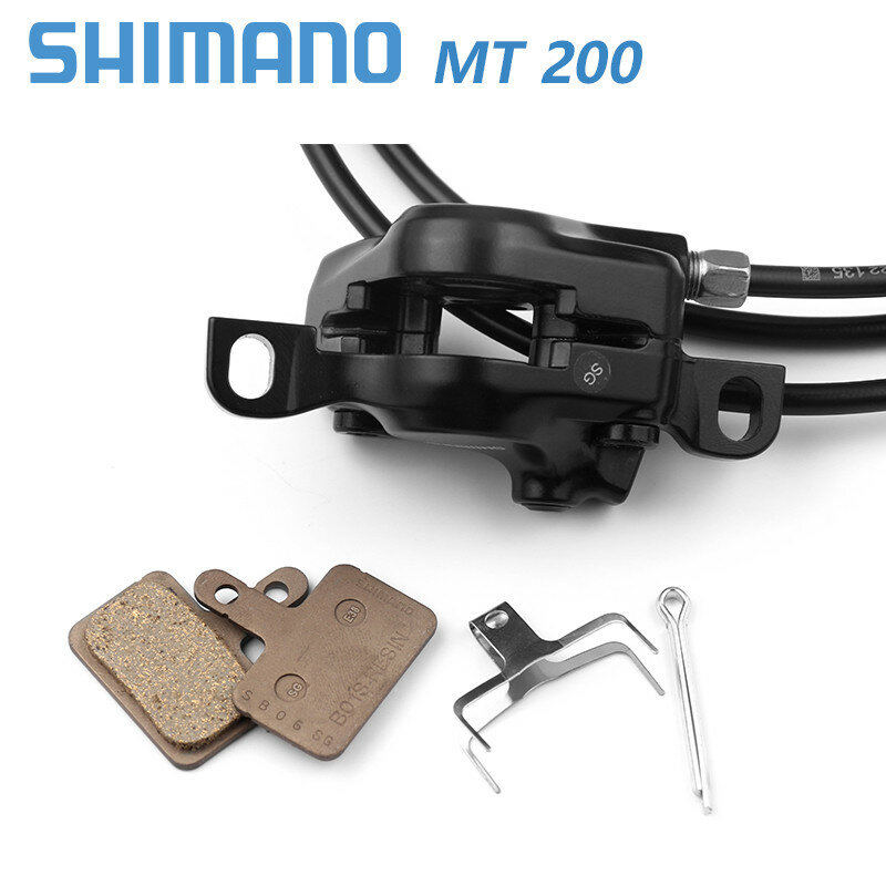 Shimano-MT200 الفرامل الهيدروليكية ، الدراجة الجبلية القرص مجموعة ، اليسار الجبهة اليمنى الخلفية الفرامل ، BL-MT200 BR-MT200