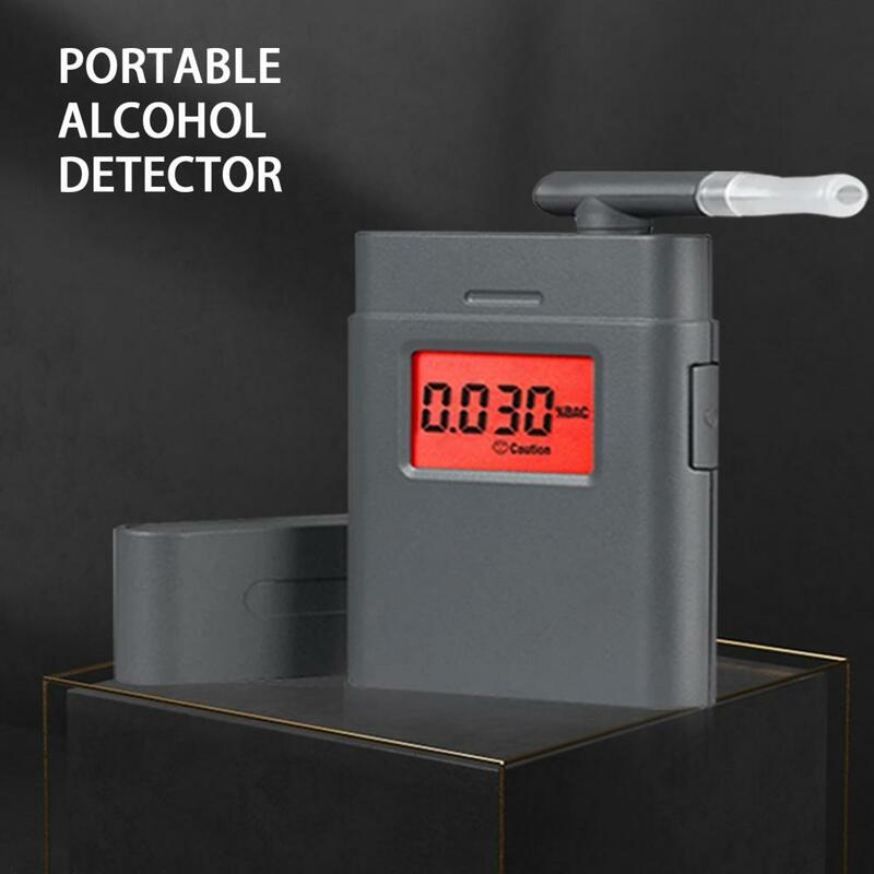 Алкотестер 1 комплект компактный точный легкий анализатор дыхания тестер детектор для водителя