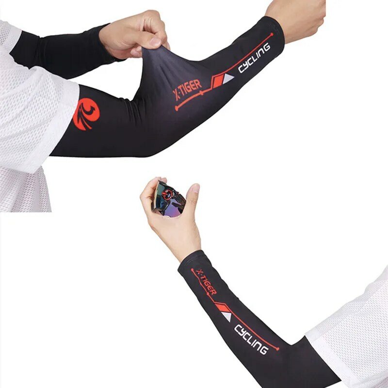 Outdoor Sport Cycling Leg Bicycle Uv Sleeve Sun Protection Cuff Cover Protective Arm Sleeve Bike Arm Warmers Sleeves Arm Sleeves