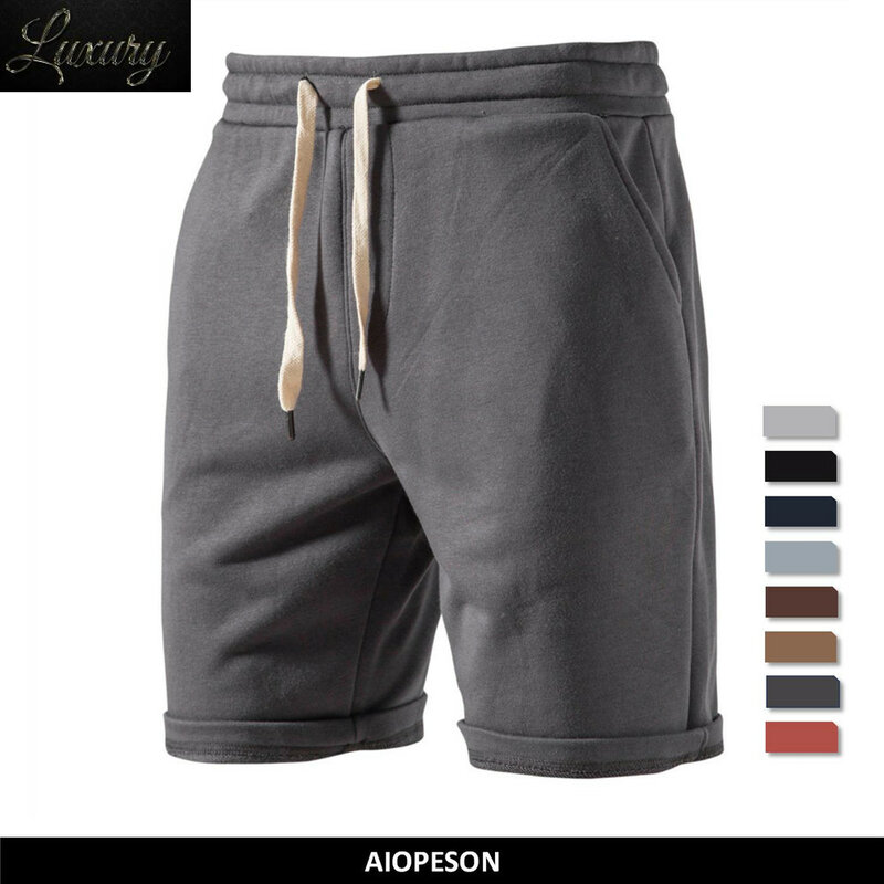 Cotton Soft Shorts Men Summer Casual Home Stay 's Running Sporting Jogging Short Pants