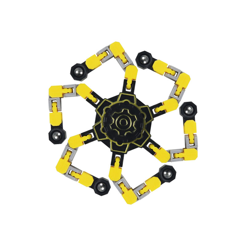 Volwassen Stressvermindering Sensorische Gyro Cadeau Antistress Handspinner Ventilatiespeelgoed Nieuw Misvormd Fidget Spinner Ketting Speelgoed