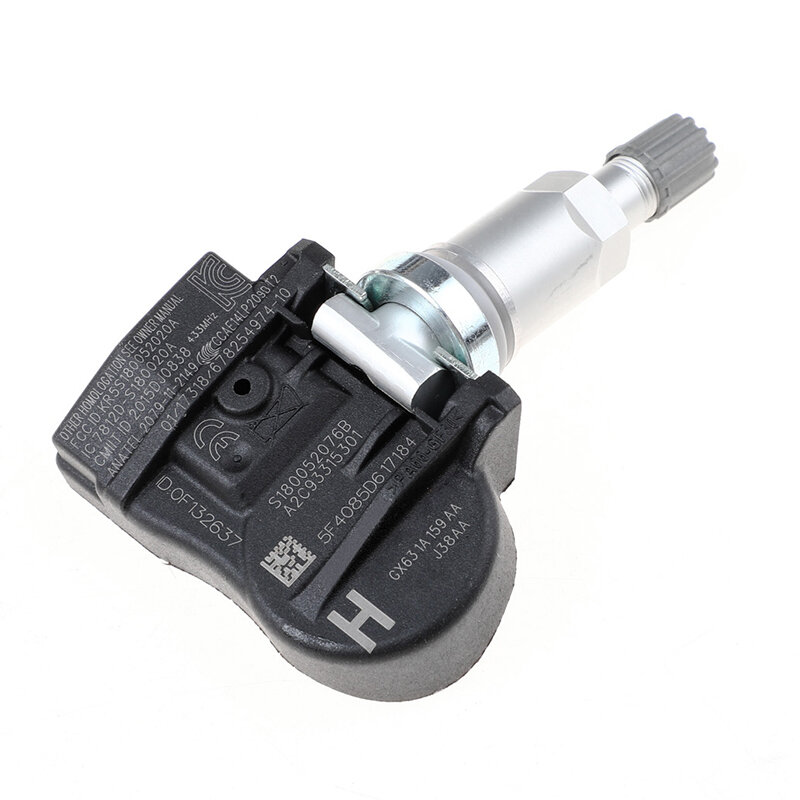 Sensor de pressão dos pneus para Land Rover, Sensor TPMS para Range Rover Evoque, GX631A159AA, 2014-2015, GX63-1A159-AA, 433MHz, 4pcs