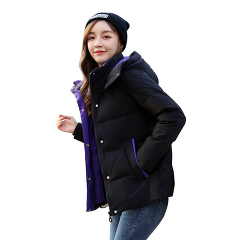 Зимняя куртка женская ульсветильник Кая пуховая хлопковая куртка на утином пуху куртка с длинным рукавом теплая куртка Паркер светильник