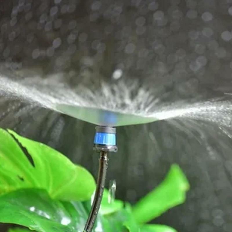 Ajustável Jardim Rega Sistema, gotejamento Irrigação Emissores, Misting Bicos, gotejamento Irrigação Peças para Frutas, 5Pcs