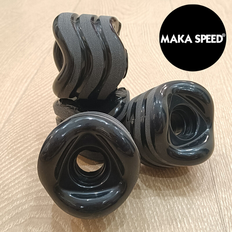Maka-ソフトスケートボードホイール,60mm,70mm