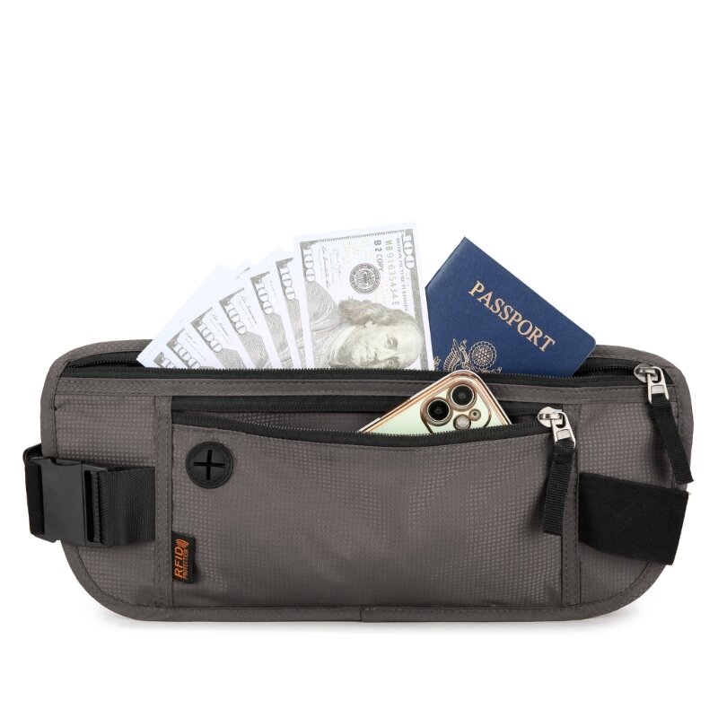 2024 Waist Bag Fanny Pack Large Capacity Phone Bag Belt Bag Adults Teen Waist Pack for Passports Cash Car Key