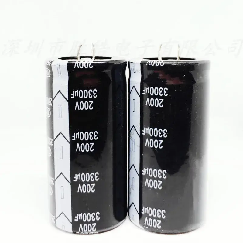 (2 Stuks) 200v3300uf Aluminium Elektrolytische Condensator 200v3300uf Volume:35X70Mm Hoge Kwaliteit