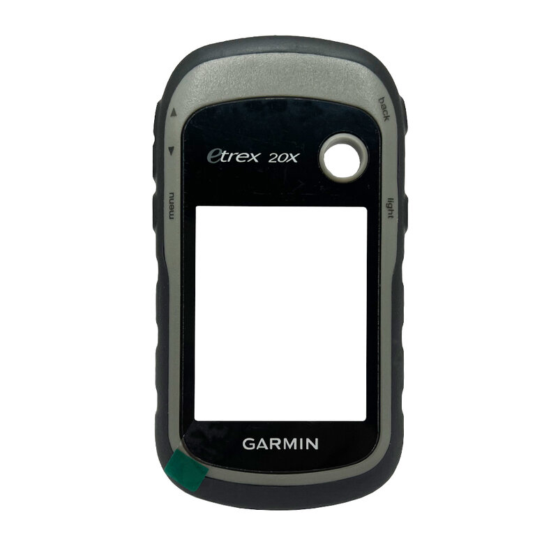 Shell de habitação para Garmin eTrex, série 20X, capa frontal com botão de vidro, substituição GPS portátil, peças de reposição, novo