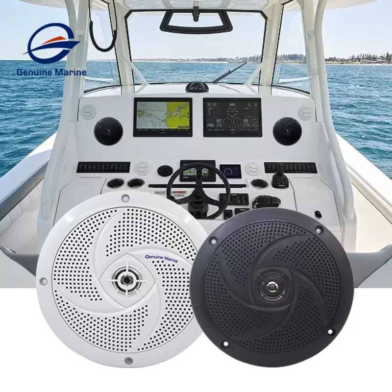 2PCS Marine Waterproof Loudspeaker Boat Stereo Speakers Marine Speaker