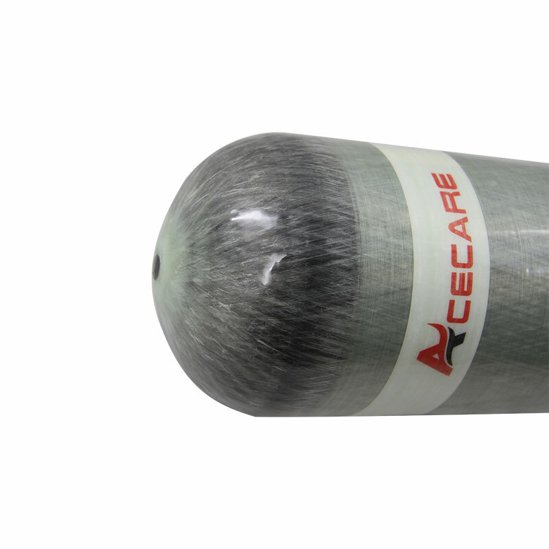 Acecare 9l hpa Atem-Tauch flasche/Flasche Hochdruck zylinder 4500psi und Ventil und Tankstelle zum Tauchen