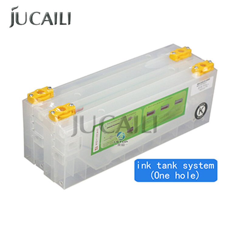 Jucaili-インクジェットプリンター用インクレベルセンサー付きインクカートリッジ,ミンクシステム付き220ml