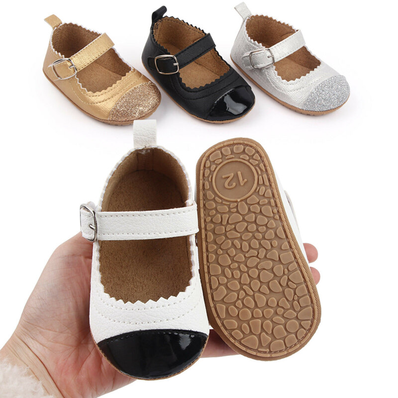 Buty dla niemowląt, buty dla noworodków ze skóry Pu, buty dziewczęce i chłopięce, gumowa podeszwa, antypoślizgowe, mokasyny dla niemowląt, 2022