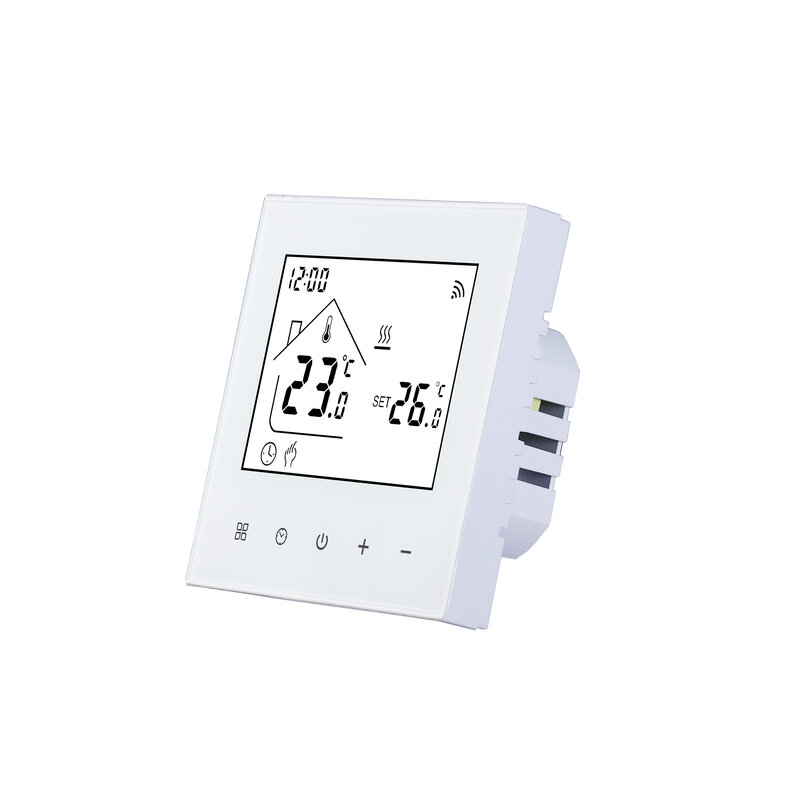 Termostato de calefacción inteligente M4AHGB con Wifi, controlador de temperatura de suelo, pantalla LCD, Control por voz, Alexa, Tuya, Alice, eléctrico, agua