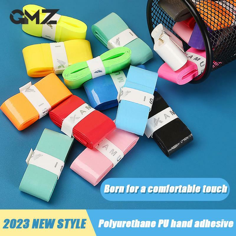 Thin Section PU Badminton Racket Milk Rubber Sweatband Cloud Rubber Flat Non-Slip Sticky Handle Leather