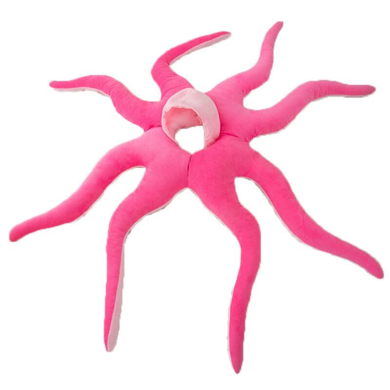 Baby Octopus Costume Wearable Fancy Dress Plush Squid Costume for Party Role Playing Game Christmas Halloween Birthday Gifts