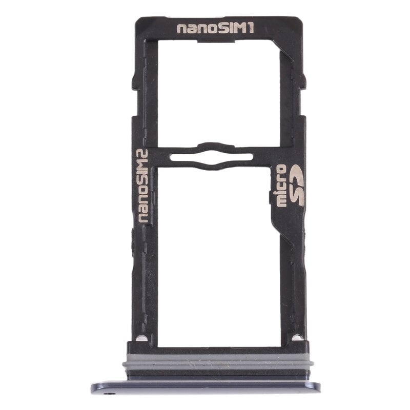Nano SIM Card Tray + Nano SIM Card Tray / Micro SD Card Tray for LG G8S ThinQ LMG810, LM-G810, LMG810EAW