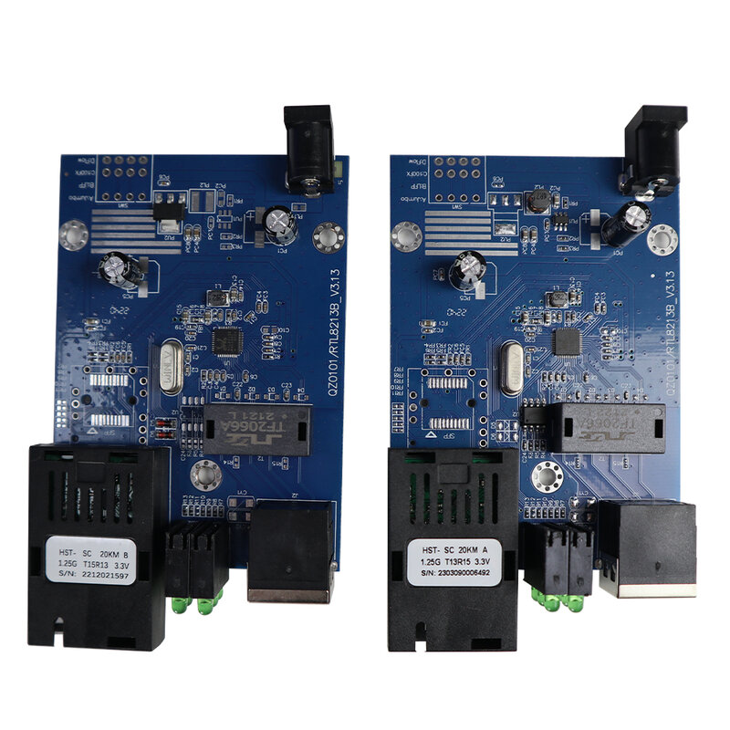 Convertitore multimediale in fibra ottica NETONE 100M 155M SC 20KM RJ45 a SC ricetrasmettitore convertitore di apparecchiature in fibra ottica Midia