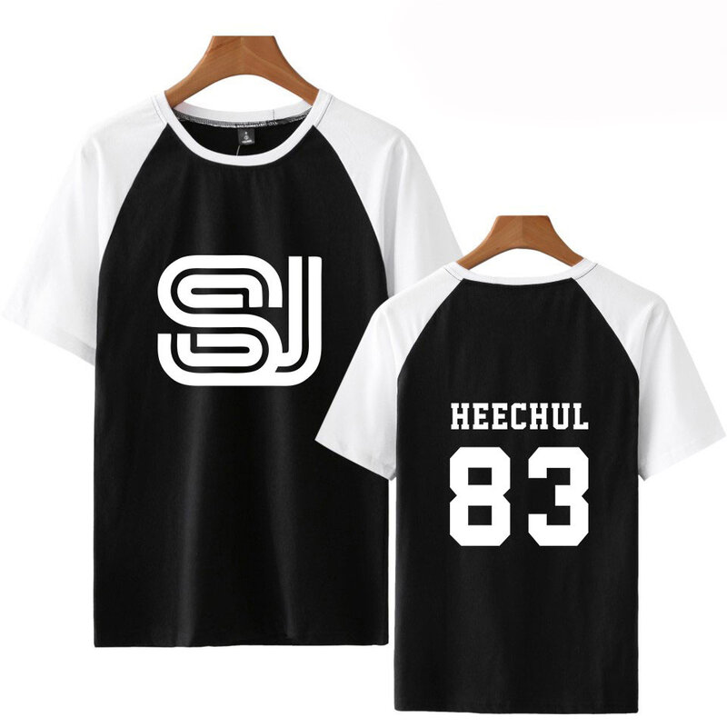 Super junior Raglan uomo donna T Shirt Exclusive Kpop 2022 New Casual primavera estate Cool T-Shirt abbigliamento di marca