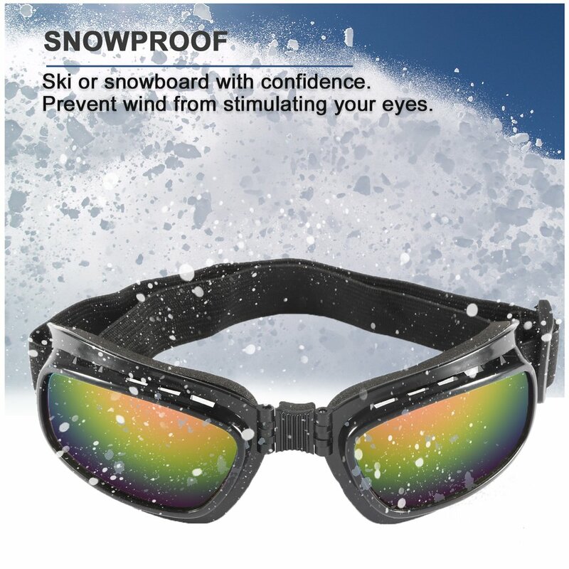 Популярные многофункциональные мотоциклетные очки 3 цветов антибликовые солнцезащитные очки для мотокросса спортивные лыжные очки ветрозащитные пылезащитные очки