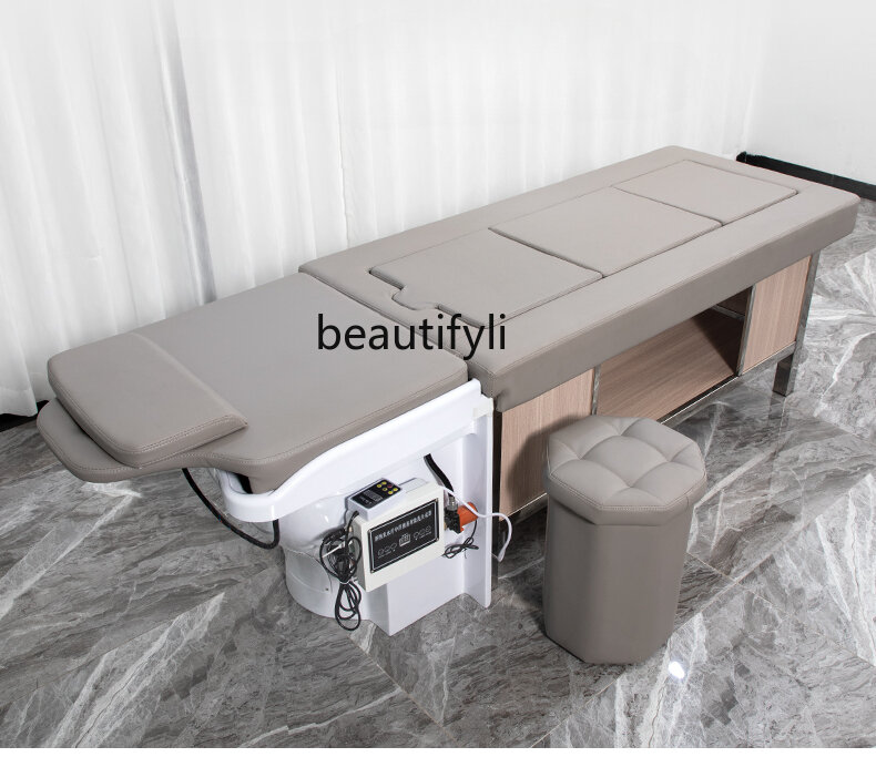 Fumigation Therapy Whole Body Moxibustion Beauty Salon Multifunctional Steaming Bed Smoke-Free Automatic Moxibustion Bed
