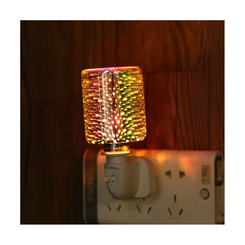 3D Aromatherapy Lamp Electric Wax Melt Burner Scent Lamp Night Light US Plug