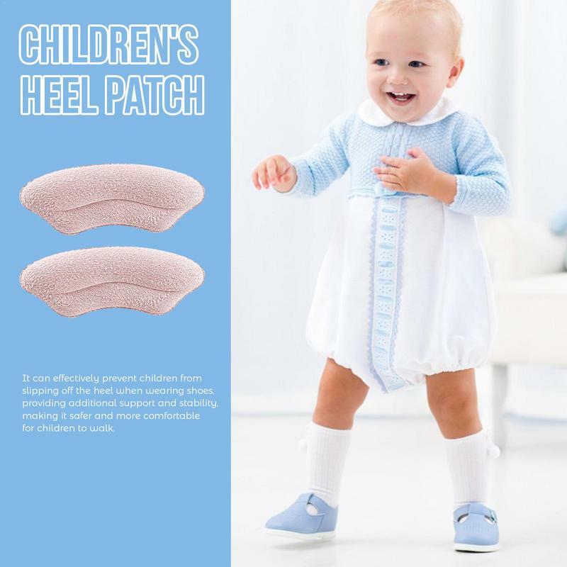 Heel Cushion Pads For Kids Heel Cushion Inserts Heel Stickers Adhesive Heel Guard Foot Care Protector Heel Liners For Boys Girls