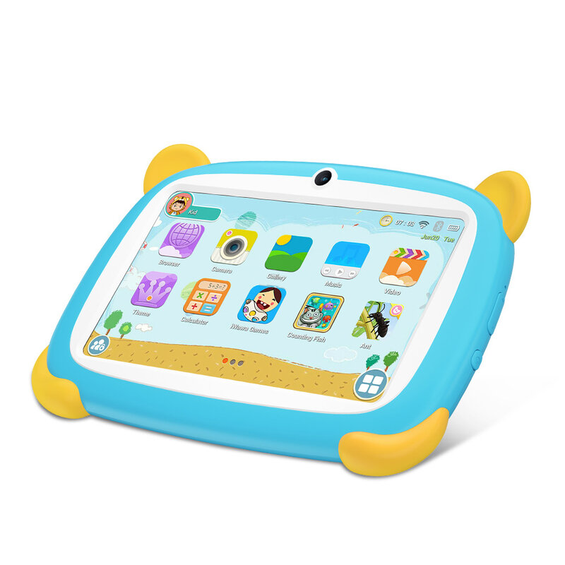Планшет детский 7-дюймовый, 4 + 64 ГБ, 4 ядра, Wi-Fi