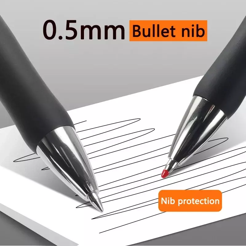 0.5Mm Bullet Nib Gel Pen Set Pen Fijne Lijn Kantooraccessoires Voor Het Schrijven Van Koreaans Briefpapier Terug Naar Schoolbenodigdheden