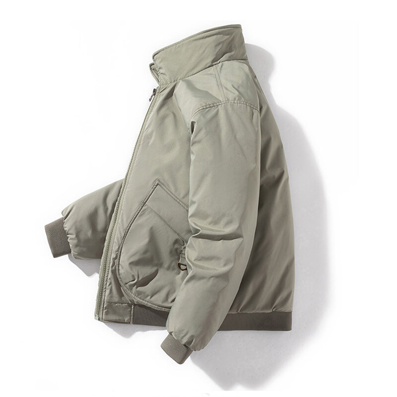 男性用の厚くて暖かい綿のパーカー,防風性のある屋外ジャケット,カジュアルなアウター,コート,ラージサイズ3XL