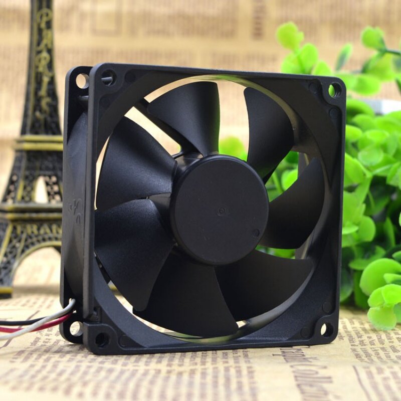 FD488025MB-N 48V 0.06a 8025 8cm Three-Wire Double Ball Cooling Fan FD488025MB
