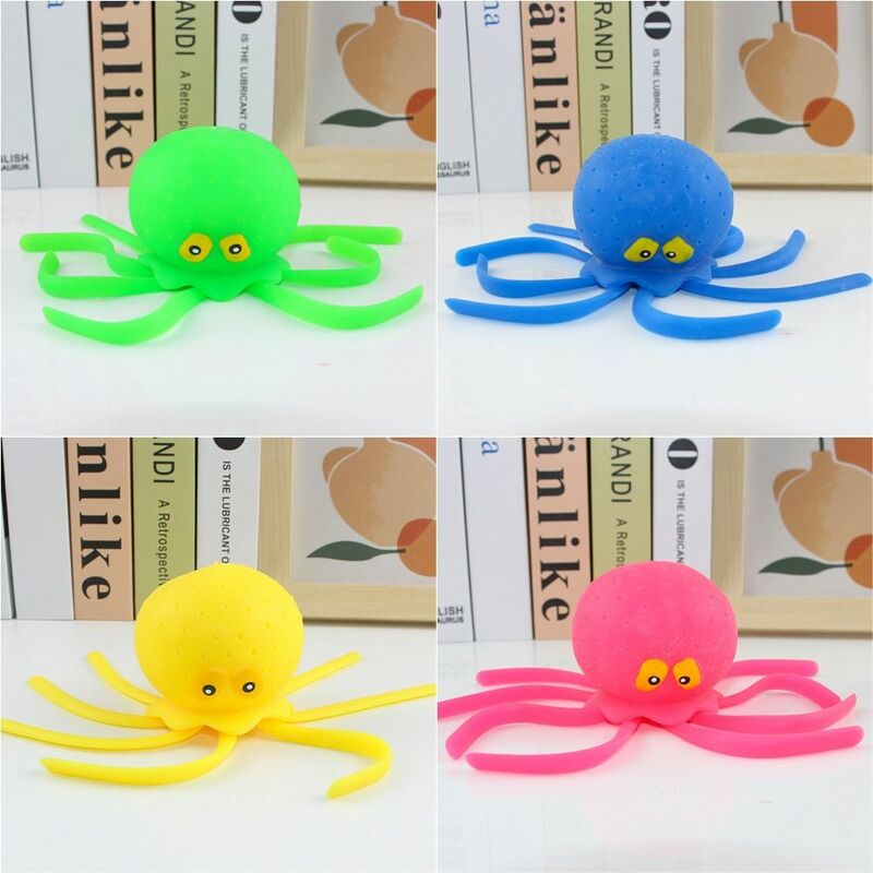 For Children Bathroom Sprinkling Bathroom Play Kids Toy Float Spray Water Octopus Squeezing Toys Play Water Toy Baby Bath Toy