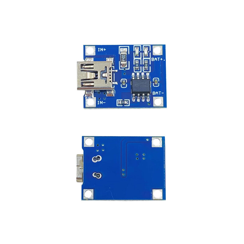 Type-c/Micro/Mini USB 5V 1A 18650 TP4056 Lithium Battery Charger Module Charging Board With Protection Dual Functions 1A Li-ion