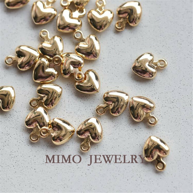 Mini pendentif en cuivre plaqué or, pendentif queue de goutte d'étoile, accessoires de bricolage