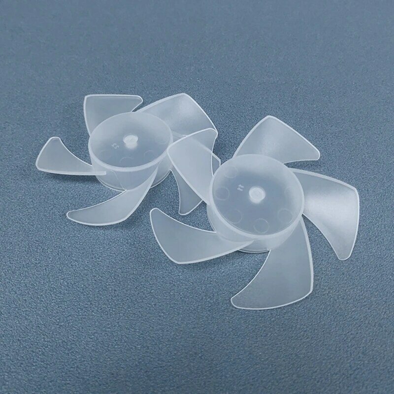 Plastic Fan Blades 5 Leaves Plastic Fan Blades Replacement Five Leaves Electric Fan Blades for Household Small Power Fan