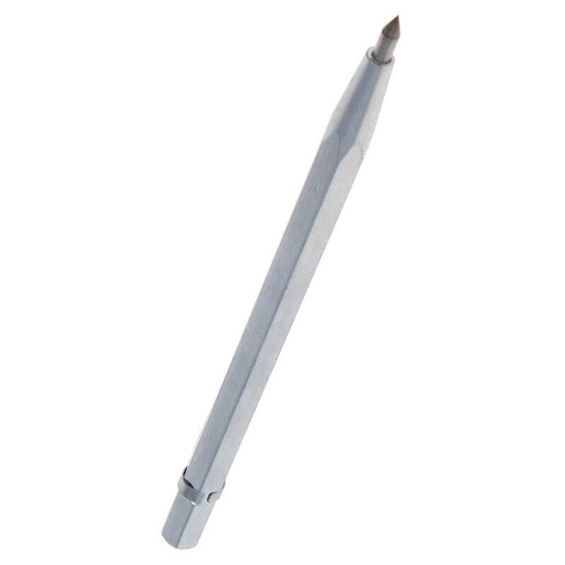 Etsen Pen Scribe Tool Wolfraamcarbide Tip Krabber Markering Gereedschap 143Mm/5.7Inch Totale Lengte 1 Stuks