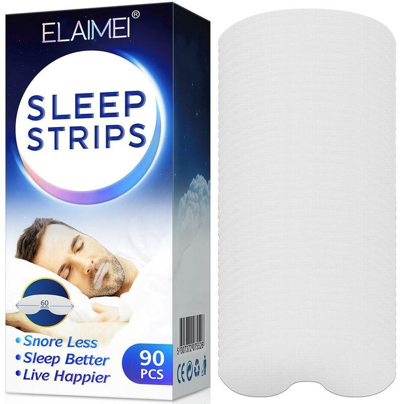 リップシェイプマウス呼吸補正テープ、睡眠を改善、いびきステッカー、90個
