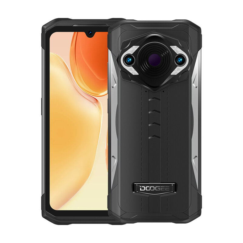DOOGEE-Smartphone S98 Pro à imagerie thermique, téléphone portable, 6.3 pouces, 6000mAh, 33W, 20MP, vision nocturne, Helio G96, 8 Go, 256 Go