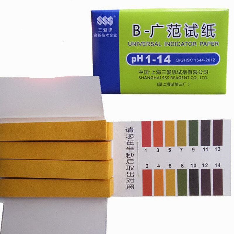 80 Strips/pack PH Test Strips Full PH Meter PH Controller 1-14st Indicator Litmus Tester Paper Water Soilsting Kit Factory