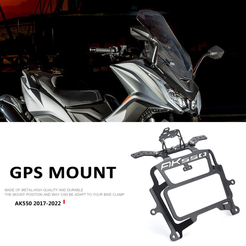 Support de pare-brise pour moto, support d'invite de navigation GPS, support de smartphone pour KYMCO AK550 AK 550 ak550 ak 550 2017-2022, nouveau