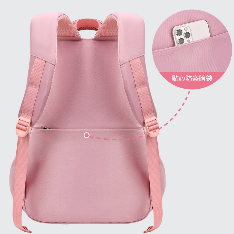 2024 Spring/summer New School Bag Super Lightweight, Waterproof, Load Reducing, And Ridge Protecting New Large Capacity Bag